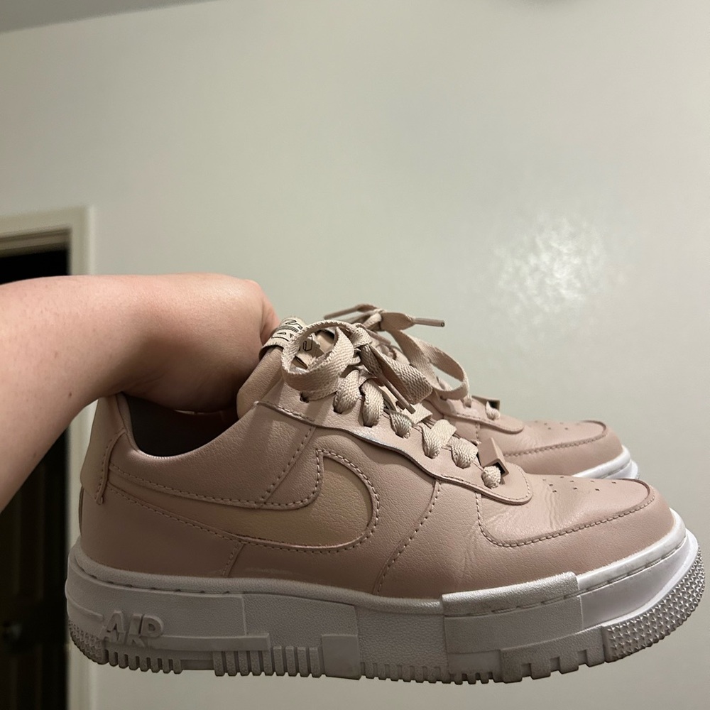 Nike Pixel Air Force Women's Light Pink Sneakers